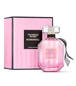 Victoria's Secret Bombshell Eau de Parfum, Notes of Purple Passion Fruit, Shangri-La Peony & Vanilla Orchid, Perfumes for Women (3.4 oz)