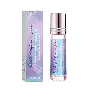 Pheromone Cologne for Men, Roll-On Cologne for Men, Eau de Parfum Long-Lasting Fragrance, Travel Perfume, Roller Ball Design, Portable and Fruity- 0.34 fl.oz (10mL)