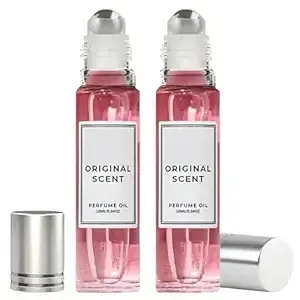 Long Lasting Pheromones Perfumes for Women – Enhanced Scents Pheromone Perfume for Her – Oil Roll-On Perfume– Subtle, Alluring Cologne for Women(Pack of 2)