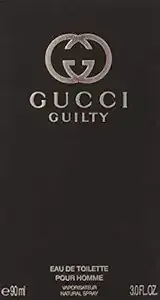 Gucci Guilty by Gucci for Men Eau de Toilette Spray, 3 Fl Oz (Pack of 1)